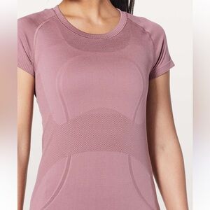 Lululemon Swiftly Tech Short Sleeve Top Women's Yoga Gym Working Out Sz 10
